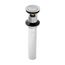Push And Seal All Metal Drain (Polished Chrome) 972-101A