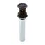 Push And Seal All Metal Drain (Matte Black) 972-101B