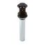 Push And Seal All Metal Drain (Matte Black) 972-101B