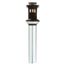 Push And Seal All Metal Drain (Matte Black) 972-101B