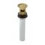 Push And Seal All Metal Drain (Brushed Gold) 972-101BG