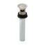 Push And Seal All Metal Drain (Brushed Nickel) 972-101J