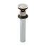 Push And Seal All Metal Drain (Brushed Nickel) 972-101J