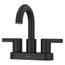 Brislin 2-Handle 4" Centerset Bathroom Faucet (Matte Black), LG48-BI0B