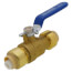 1/2" Push-Fit Ball Valve with Drain (Lead Free)