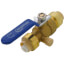 1/2" Push-Fit Ball Valve with Drain (Lead Free)