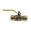 3/4" Pushfit Ball Valve with Drain (Lead Free)
