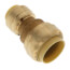 1/2" x 3/4" Push Fit Reducing Coupling (Lead Free)