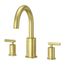 Contempra 2-Handle Roman Tub Trim Handles (Brushed Gold), RT6-5NCBG