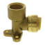 1/2" Push Fit x FNPT Drop Ear Elbow (Lead Free)