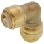 3/8" x 1/2" Push Fit Reducing 90° Elbow (Lead Free)