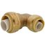 1" x 3/4" Push Fit Reducing 90-Degree Elbow (Lead Free)