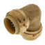 3/4" Push Fit 90° Elbow (Lead Free)