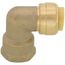 1/2" Push Fit x FNPT 90° Elbow (Lead Free)
