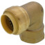3/4" Push Fit x FNPT 90-Degree Elbow (Lead Free)