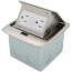 Pop-Up Floor Box w/ Tamper-Resistant Self-Test GFCI Outlet, 15A