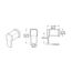 Deckard Diverter Trim , 016-DA0K (Brushed Nickel)