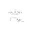 Pfirst 2-Handle Wall Mount Kitchen Faucet , G127-1000 (Polished Chrome)