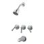 Pfirst 3-Handle Tub & Shower Trim, LG01-81BC (Polished Chrome)