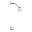 2-Handle Shower Only Trim, w/ Metal Verve Knob Handles , LG07-3110 (Polished Chrome)