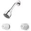 2-Handle Shower Only Trim, w/ Metal Verve Knob Handles , LG07-3120 (Polished Chrome)