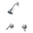 2-handle Tub & Shower Trim Kit With Metal Lever Handles , LG07-81BC (Polished Chrome)
