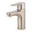 Pfirst Modern 1 Control Bathroom Faucet w/ Push & Seal , LG142-060K (Brushed Nickel)