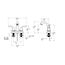 Pfirst 2-Handle 4" Centerset Bathroom Faucet, Metal Lever Handles , LG148-7000 (Polished Chrome)