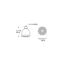 Pfirst Series 1.8 GPM Multi Function Bell Shower Head , LG15-0600 (Polished Chrome)