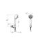 Multifunction Handheld Shower , LG16-400K (Brushed Nickel)