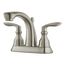 Avalon 2-Handle 4" Centerset Bathroom Faucet , LG48-CB1K (Brushed Nickel)