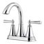 Saxton 2-Handle 4" Centerset Bathroom Faucet w/ Push & Seal , LG48-GL0C (Polished Chrome)