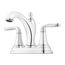 Northcott 2-Handle 4" Centerset Bathroom Faucet , LG48-MG0C (Polished Chrome)