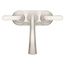 Weller 2-Handle 4" Centerset Bathroom Faucet , LG48-WRPK (Brushed Nickel)