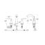 Weller 2-Handle 8" Widespread Bathroom Faucet , LG49-WR0C (Polished Chrome)