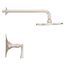 Rhen 1-Handle Rain Shower Only Trim 1.8 GPM , LG89-7RHK (Brushed Nickel)
