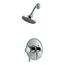 Thermostatic Shower Trim Package w/ Rain Shower Head , LG89-7TUC (Polished Chrome)