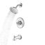 Avalon 1-Handle Tub & Shower Trim , LG89-8CBC (Polished Chrome)