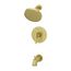 Contempra 1-Handle Tub & Shower Trim , LG89-8NCBG (Brushed Gold)