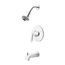 Weller 1-Handle Tub & Shower Trim , LG89-8WRC (Polished Chrome)