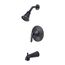 Weller 1-Handle Tub & Shower Trim , LG89-8WRY (Tuscan Bronze)