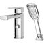 Deckard 1-Handle Roman Tub Faucet w/ Hand Shower , RT6-2DAC (Polished Chrome)