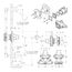 0X8 Series Tub Rough-In Valve, Less Cartridge, VB8-310A