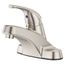 Pfirst 1-Handle 4" Centerset Bathroom Faucet , LG142-800K (Brushed Nickel)