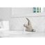 Pfirst 1-Handle 4" Centerset Bathroom Faucet , LG142-800K (Brushed Nickel)