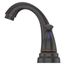 Pfirst 2-Handle 4" Centerset Bathroom Faucet, Metal Lever Handles , LG148-700Y (Tuscan Bronze)