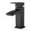 Kenzo Single Control 4" Centerset Bathroom Faucet (Black), LG42-DF1B