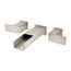 Kenzo 2-Handle Wall Mount Bathroom Faucet (Brushed Nickel), LG49-DF1K