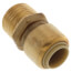 3/8" Push Fit x 1/2" Male Reducing Adapter (Lead Free)