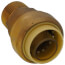 3/4" Push Fit x 1/2" Male Reducing Adapter (Lead Free)